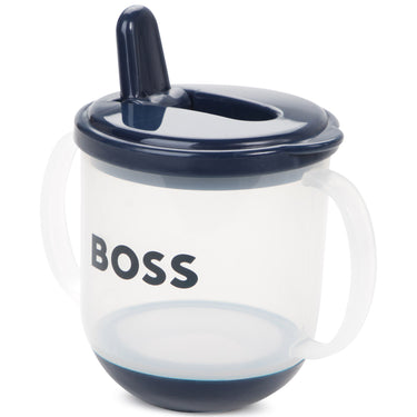 Vaso entrenador BOSS azul marino para bebé y niño